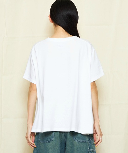 Lee tシャツ Lee/リー フレア半袖Tシャツ レディース : ZOZOTOWN
