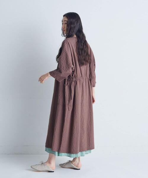 ◆最終◆美品◆conges payes の真っ赤なリネンワンピース　ファッジ掲載 ◇美品◇conges payes の真っ赤なリネンワンピース ファッジ掲載