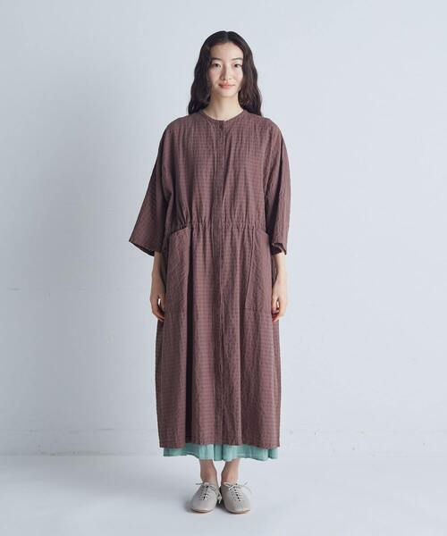 ◆最終◆美品◆conges payes の真っ赤なリネンワンピース　ファッジ掲載 ◇美品◇conges payes の真っ赤なリネンワンピース ファッジ掲載