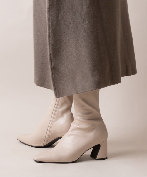 「RANDA」 ショートブーツ L ブラック レディース_画像2