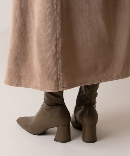 「RANDA」 ショートブーツ L ブラック レディース_画像6