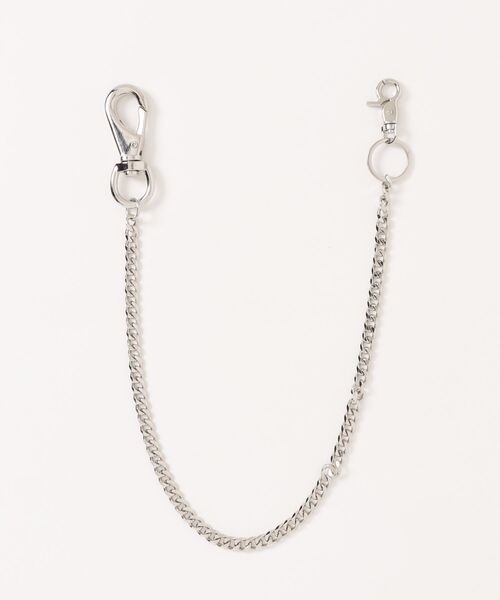 ウォレットチェーン 「yield select」Silver Metal Wallet Chain