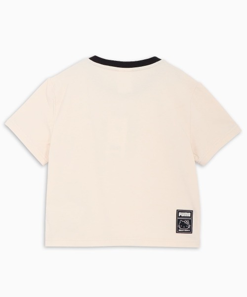 プーマ ハローキティ アンド フレンズ グラフィック ベビー Tシャツ ブラック PUMA HELLO KITTY AND FRIENDS GRAPHIC BABY S/S TEE BLACK 631613-01 PUMA プーマ ハローキティ アンド フレンズ グラフィック ベビー