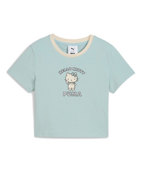 ★送料・関税込★Puma x OPEN YY★BABY TEE★Tシャツ★ OPEN YY] PUMA x OPEN YY BABY TEE 2, BLUE 正規品 韓国ブランド
