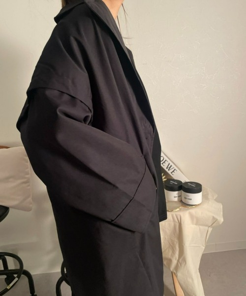 「sakishimatokyo」 トレンチコート FREE アイボリー レディース_画像5