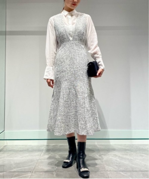 CELFORD（セルフォード） サロペットスカート 38 ホワイト レディース