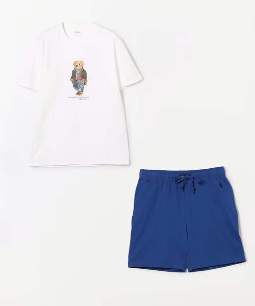 （US発）POLO RALPH LAUREN  Tシャツ＆ショーツセット POLO RALPH LAUREN SLEEPWEAR tシャツ 「セットアイテム」「POLO