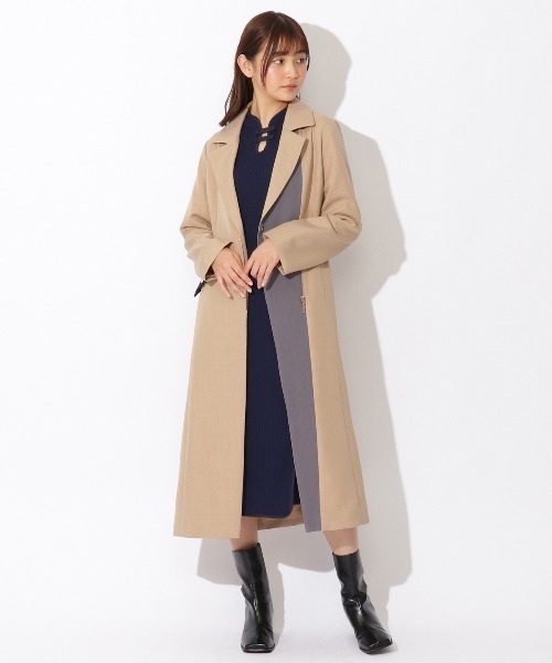 「REDYAZEL」 チェスターコート SMALL ベージュ レディース_画像5