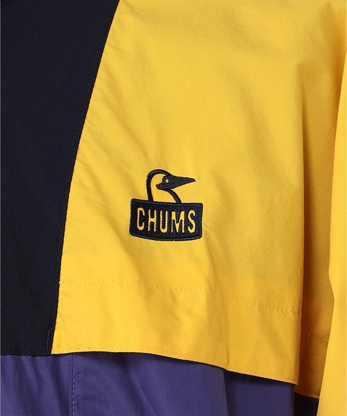 CHUMS ネイビー ポップコーン柄 ジャケット M CHUMS ネイビー ポップコーン柄 ジャケット M