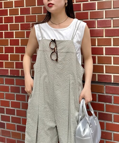 CIAOPANIC TYPY サロペット オーバーオール 「タンク付き」ムジ