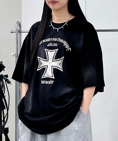 tシャツ クロスビッグT レディース メンズ : ZOZOTOWN Yahoo!店