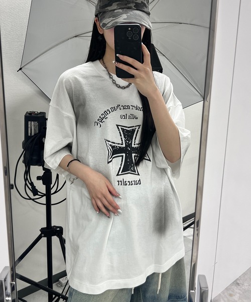 tシャツ クロスビッグT レディース メンズ : ZOZOTOWN Yahoo!店