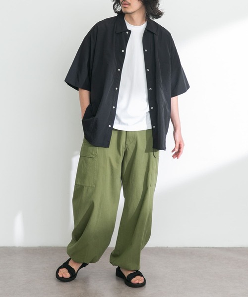 ARMY TWILL Nylon OX Mesh H/S Shirts 新品　B ARMY TWILL Nylon OX Mesh H/S Shirts[LMA5-AM-2517006]｜URBAN