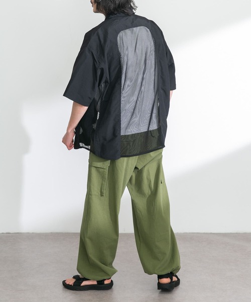 ARMY TWILL Nylon OX Mesh H/S Shirts 新品　B ARMY TWILL Nylon OX Mesh H/S Shirts[LMA5-AM-2517006]｜URBAN