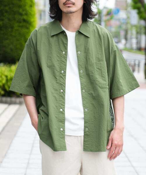 ARMY TWILL Nylon OX Mesh H/S Shirts 新品　B ARMY TWILL Nylon OX Mesh H/S Shirts[LMA5-AM-2517006]｜URBAN