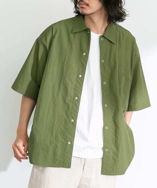 ARMY TWILL Nylon OX Mesh H/S Shirts 新品　B ARMY TWILL Nylon OX Mesh H/S Shirts 新品 B - メルカリ