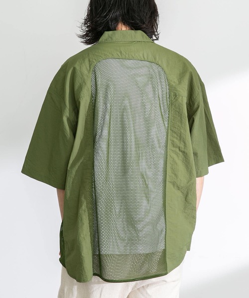 ARMY TWILL Nylon OX Mesh H/S Shirts 新品　B セール】ARMY TWILL Nylon OX Mesh H/S Shirts（シャツ/ブラウス