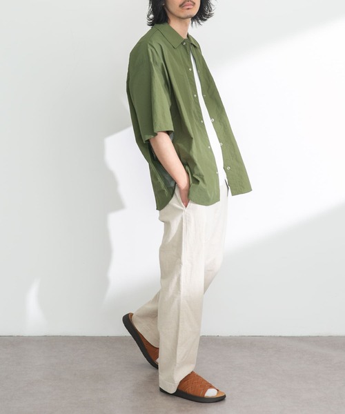ARMY TWILL Nylon OX Mesh H/S Shirts 新品　B ARMY TWILL Nylon OX Mesh H/S Shirts[LMA5-AM-2517006]｜URBAN