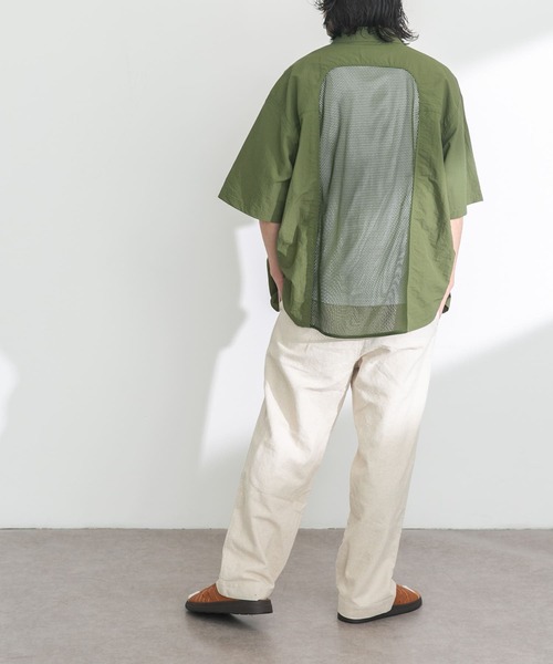 ARMY TWILL シャツ TWILL Nylon OX Mesh H/S Shirts メンズ