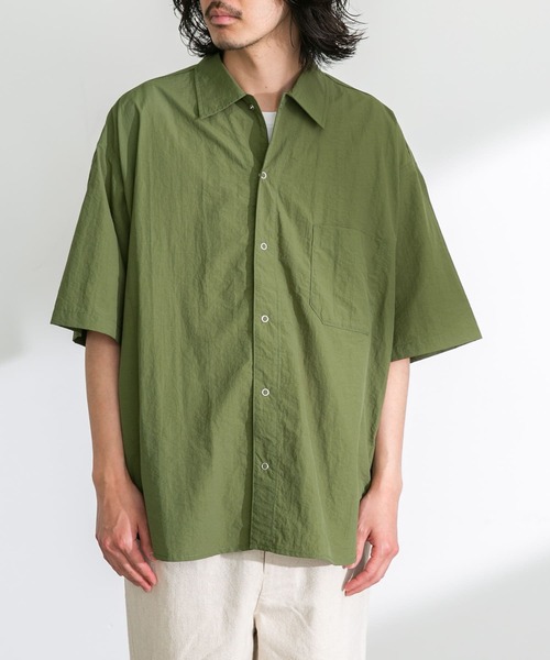 ARMY TWILL シャツ TWILL Nylon OX Mesh H/S Shirts メンズ