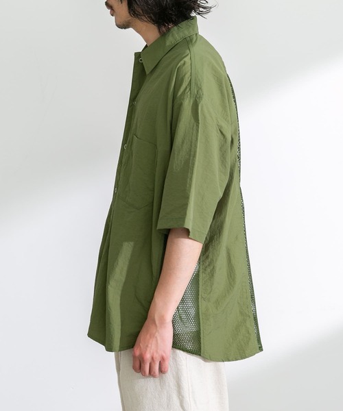 ARMY TWILL Nylon OX Mesh H/S Shirts 新品　B ARMY TWILL Nylon OX Mesh H/S Shirts[LMA5-AM-2517006]｜URBAN