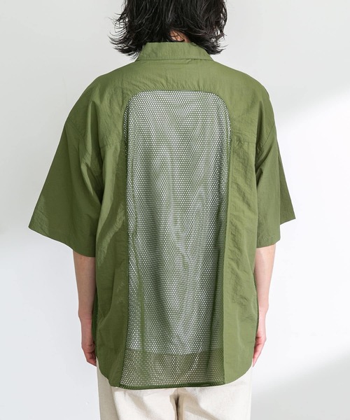 ARMY TWILL Nylon OX Mesh H/S Shirts 新品　B ARMY TWILL Nylon OX Mesh H/S Shirts[LMA5-AM-2517006]｜URBAN