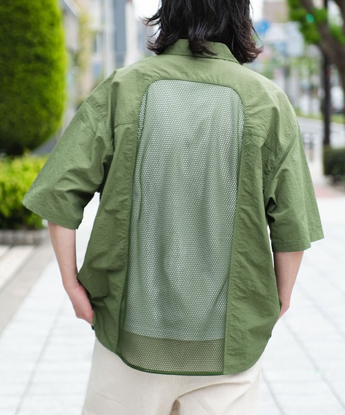 ARMY TWILL Nylon OX Mesh H/S Shirts 新品　B セール】ARMY TWILL Nylon OX Mesh H/S Shirts（シャツ/ブラウス