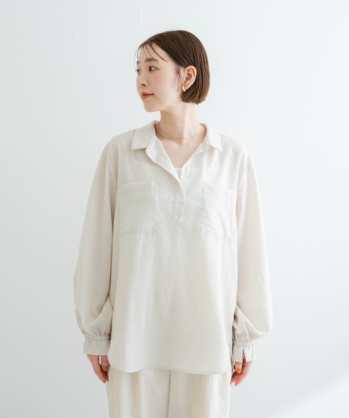 URBAN RESEARCH ROSSO / アーバンリサーチ ロッソ F by ROSSO　撥水UVCUTシャツプルオーバー F by ROSSO 撥水UVCUTシャツプルオーバー[RAA5-23Y510]｜URBAN