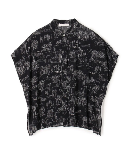 GALERIE VIE（ギャルリー ヴィー） ブラウス シャツ LandScapeシルク