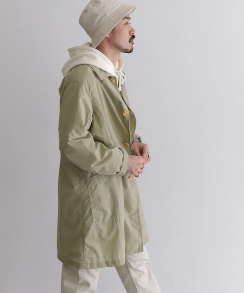 Danton（ダントン） コート 40 ライトカーキ メンズ : ZOZOTOWN Yahoo