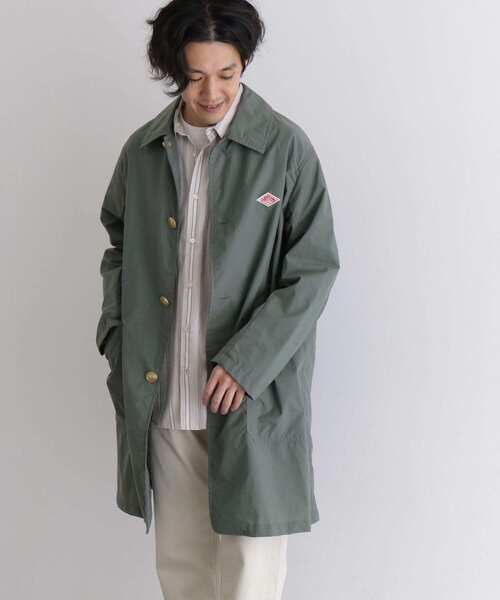 Danton（ダントン） コート 40 ライトカーキ メンズ : ZOZOTOWN Yahoo