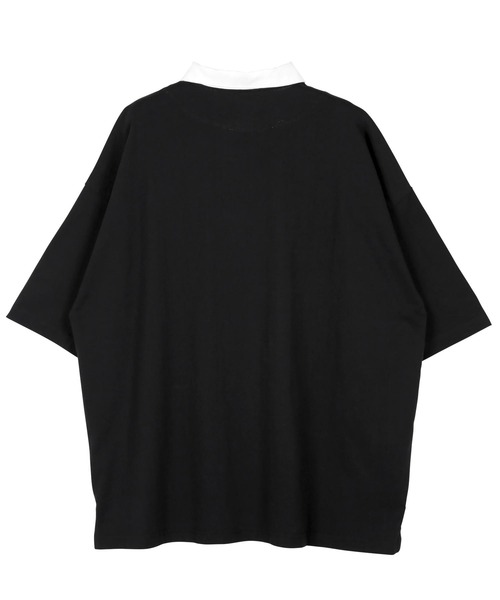 「U.S. POLO ASSN.」 半袖Tシャツ MEDIUM ネイビー メンズ
