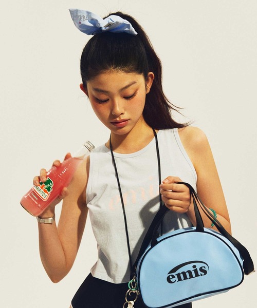 emis ショルダーバッグ バッグ MINI HALF BAG レディース : ZOZOTOWN