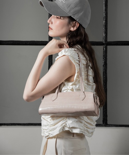 shirring hook sleeveless tops / シャーリングホックスリーブレストップス レディース lawgy shirring hook sleeveless tops / シャーリングホック