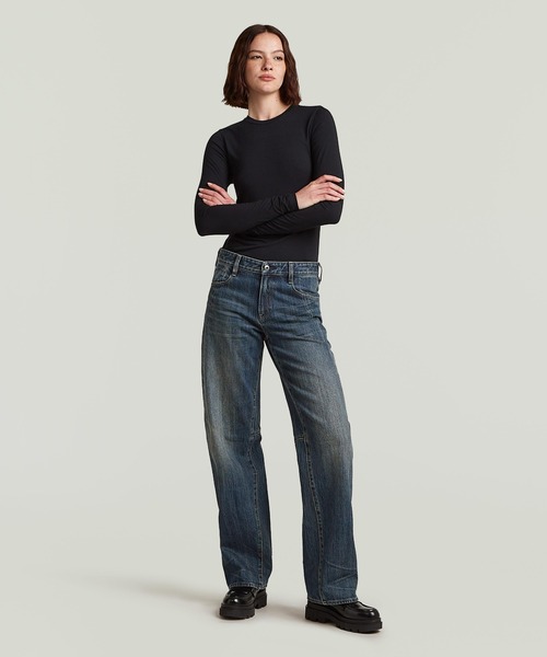 G-STAR RAW ワイドパンツ ジーンズ デニム デニムパンツ CONTOR 3D