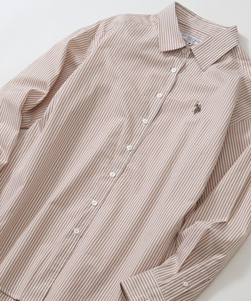 「U.S. POLO ASSN.」 長袖シャツ M ピンク レディース U.S. POLO ASSN. 「U.S. ASSN.」 長袖シャツ M ピンク系その他