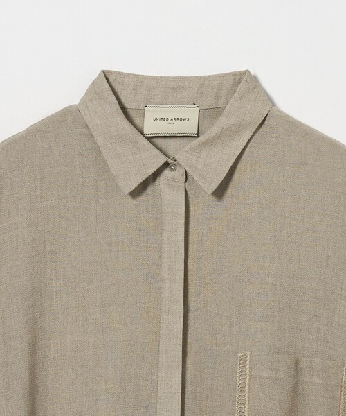 UNITED ARROWS ワンピース Spiree asami ロングシャツワンピース