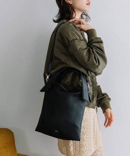 Beau're（ヴュレ） トートバッグ 「BEAURE」カウレザー ショルダー付