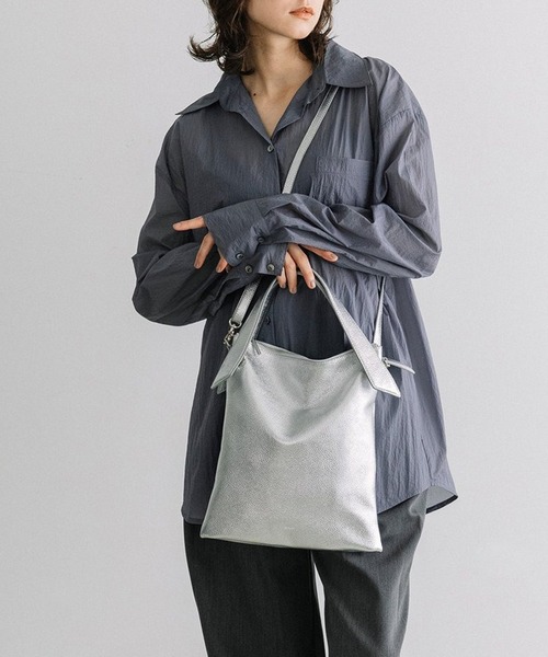 Beau're（ヴュレ） トートバッグ 「BEAURE」カウレザー ショルダー付