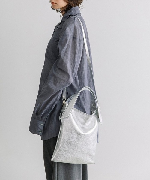 Beau're（ヴュレ） トートバッグ 「BEAURE」カウレザー ショルダー付