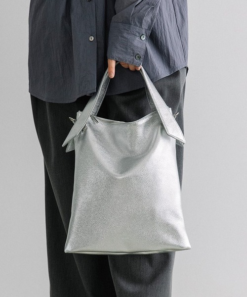 Beau're（ヴュレ） トートバッグ 「BEAURE」カウレザー ショルダー付