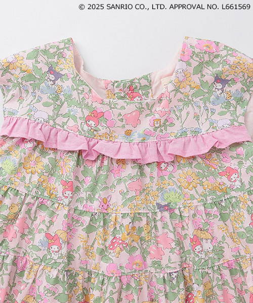 マイメロ　フリフリ　ワンピース　服 サンリオ - マイメロディ 大人ワンピの通販 by 城谷｜サンリオ