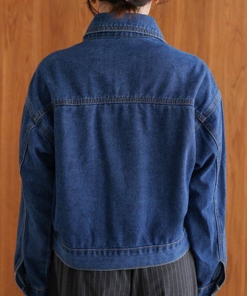 Bou Jeloud（ブージュルード） デニムジャケット gジャン ショート丈