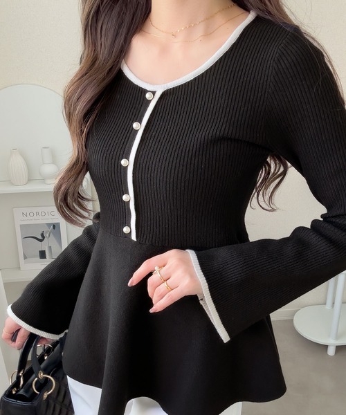 Rady♡ミルフィーユニット♡マルチ新品 mily bilet ニット セーター 「mily bilet」街中で目を惹く、洗練され