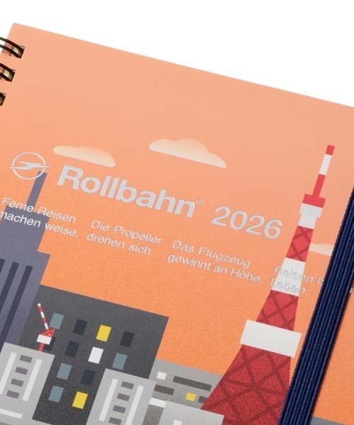 Rollbahn 手帳 「2026年版／2025年10月始まり手帳」「直営店限定
