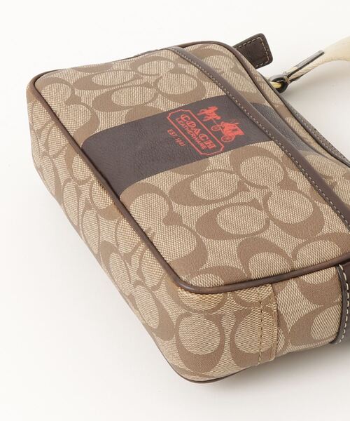 COACH ベージュ ショルダーバッグ COACH 「COACH」 ショルダーバッグ - ベージュ レディース