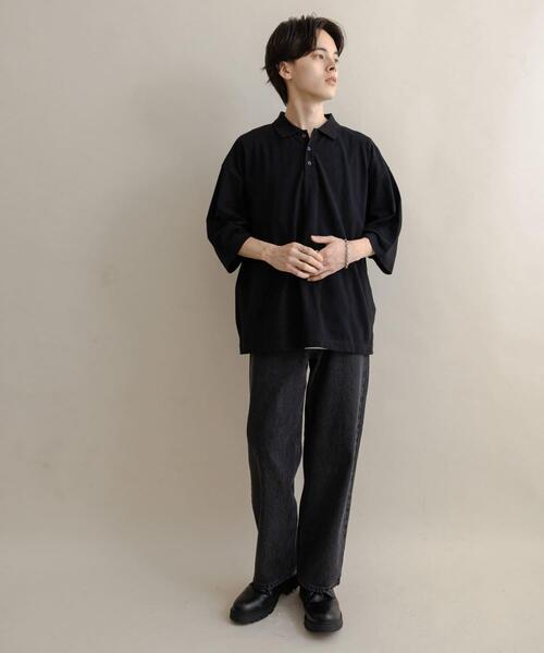 SENSE OF PLACE by URBAN RESEARCH ポロシャツ スラブカノコエクストラ