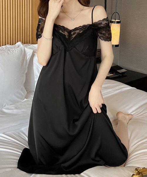 Lace Ladies（レースレディース） 2WAY オフショルダー カップ付き