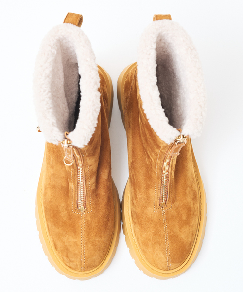 Au BANNISTER（オゥ バニスター） ブーツ 軽量タンクソール フロント