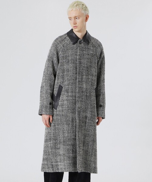LOVELESS（ラブレス） ステンカラーコート M グレー メンズ : ZOZOTOWN